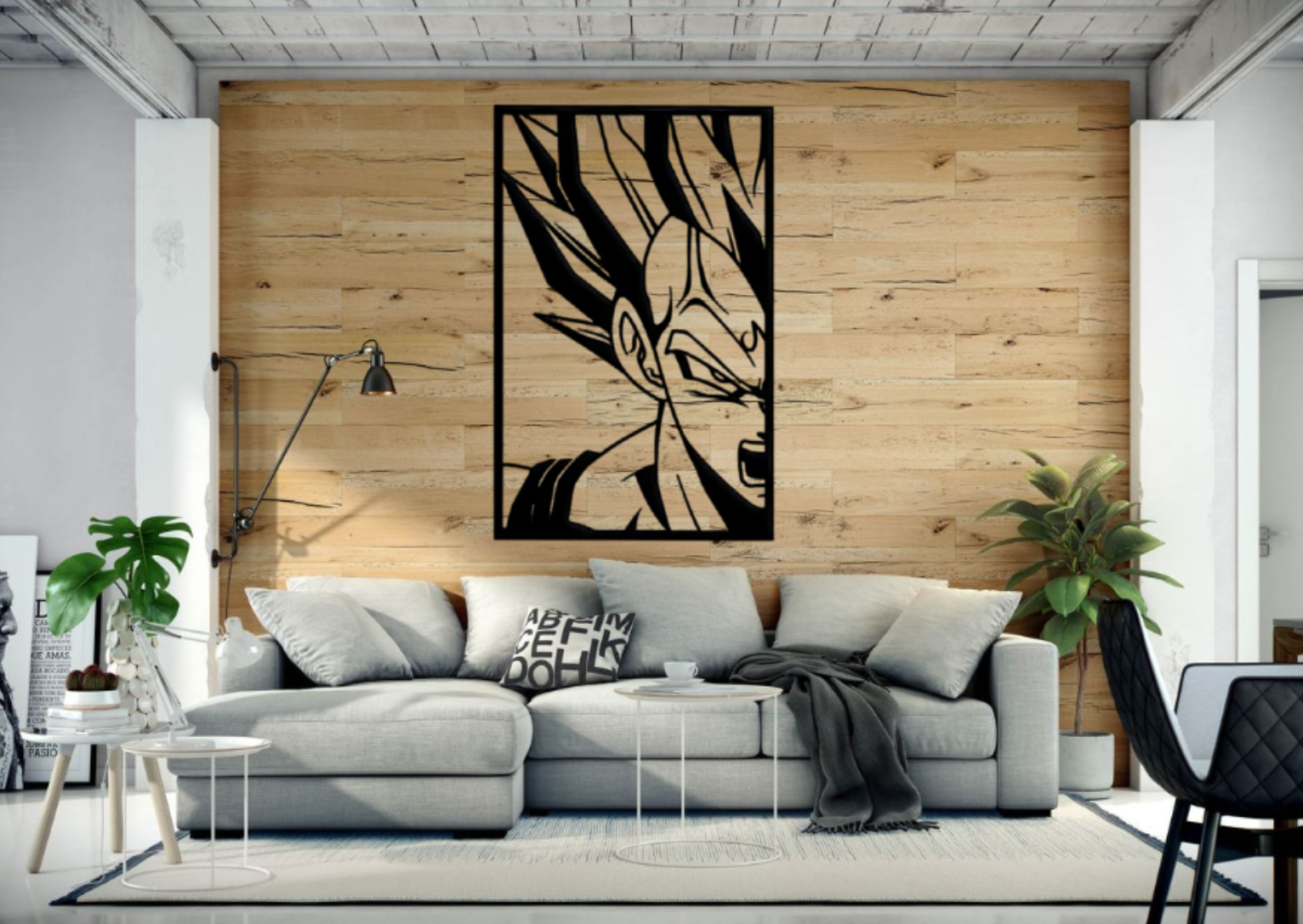WallArt - Dragonball Vegeta