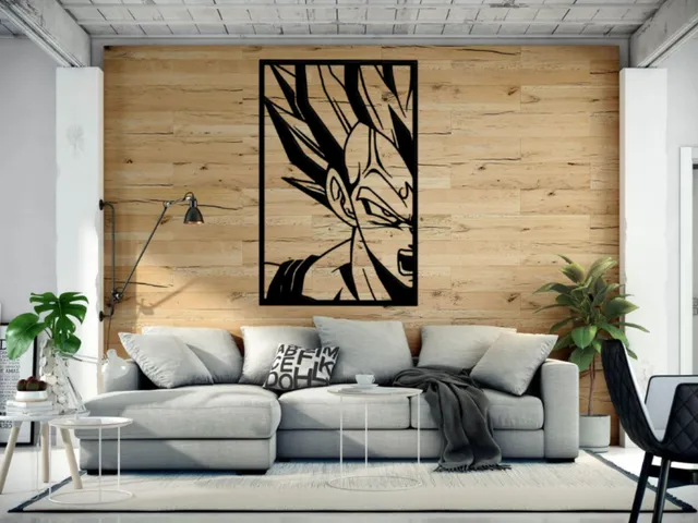 WallArt - Dragonball Vegeta