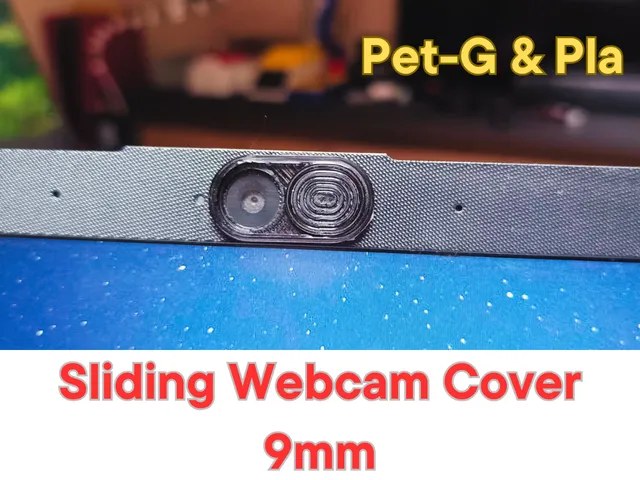 Standard Sliding Webcam Cover (9mm)