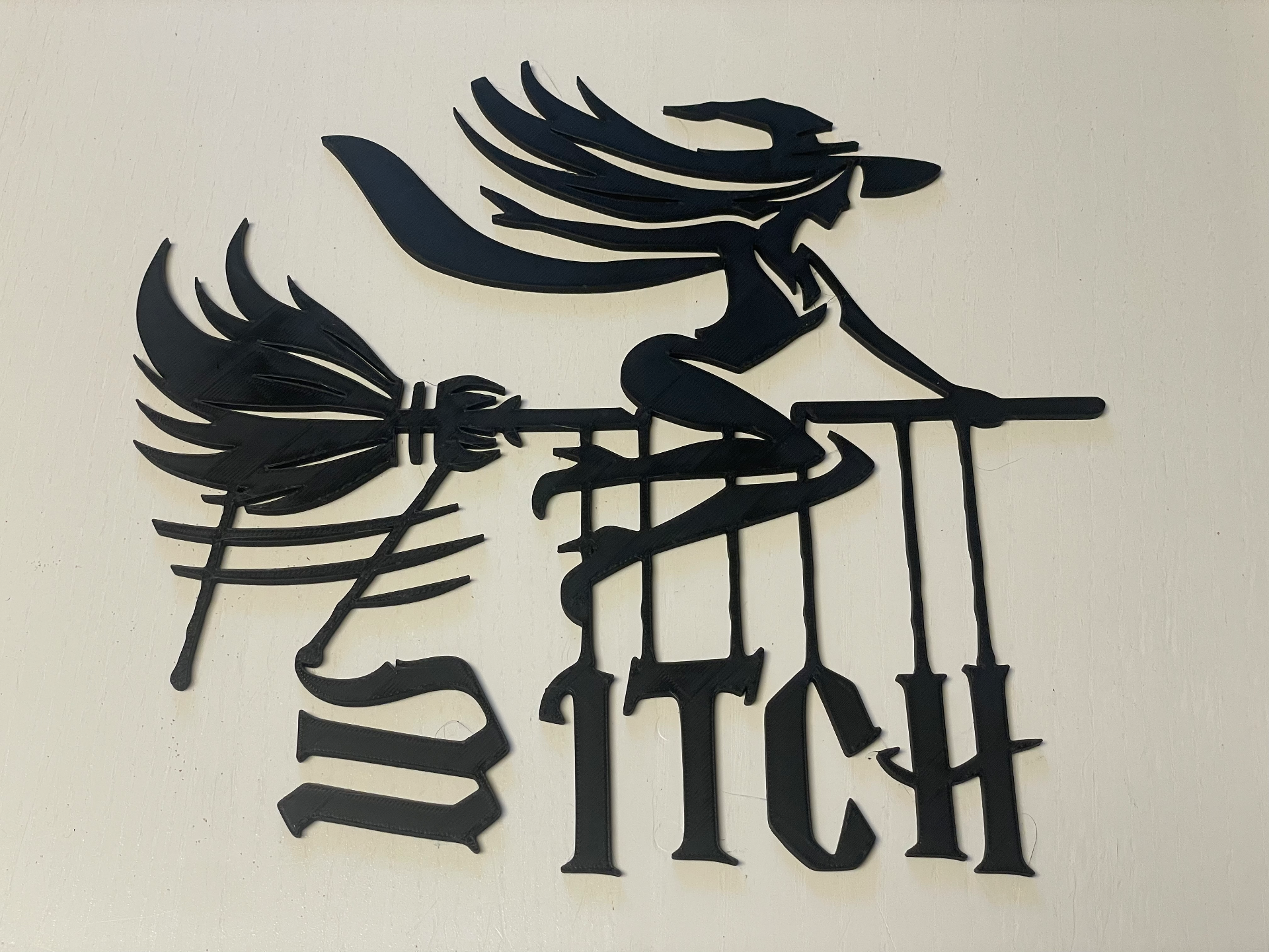 oups - (W)itch sign - funny halloween witch sign
