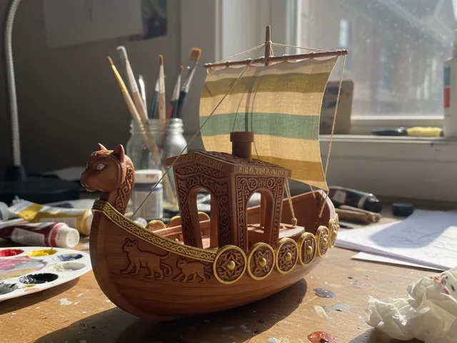 Goddess Benchy: Freyja’s Ship