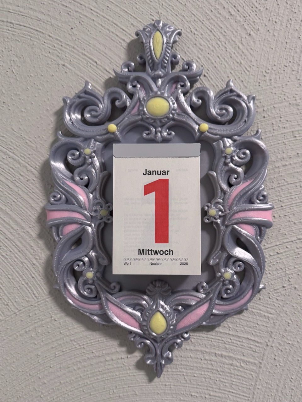 Barocker Abreißkalender