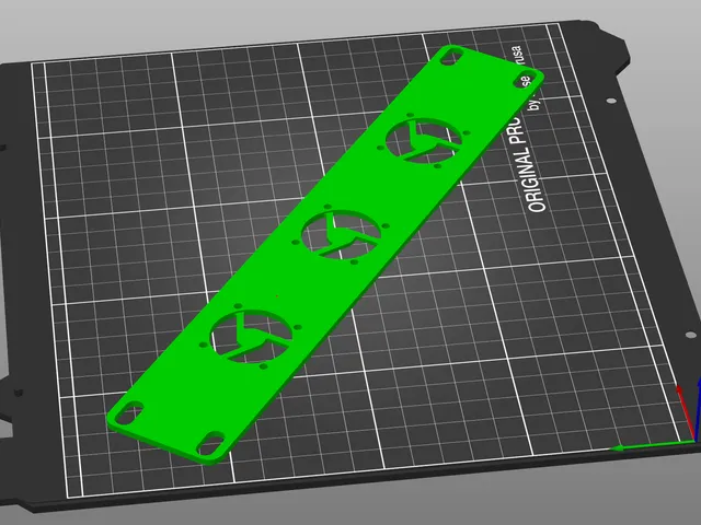 10 inch 1U 30mm Fan Plate