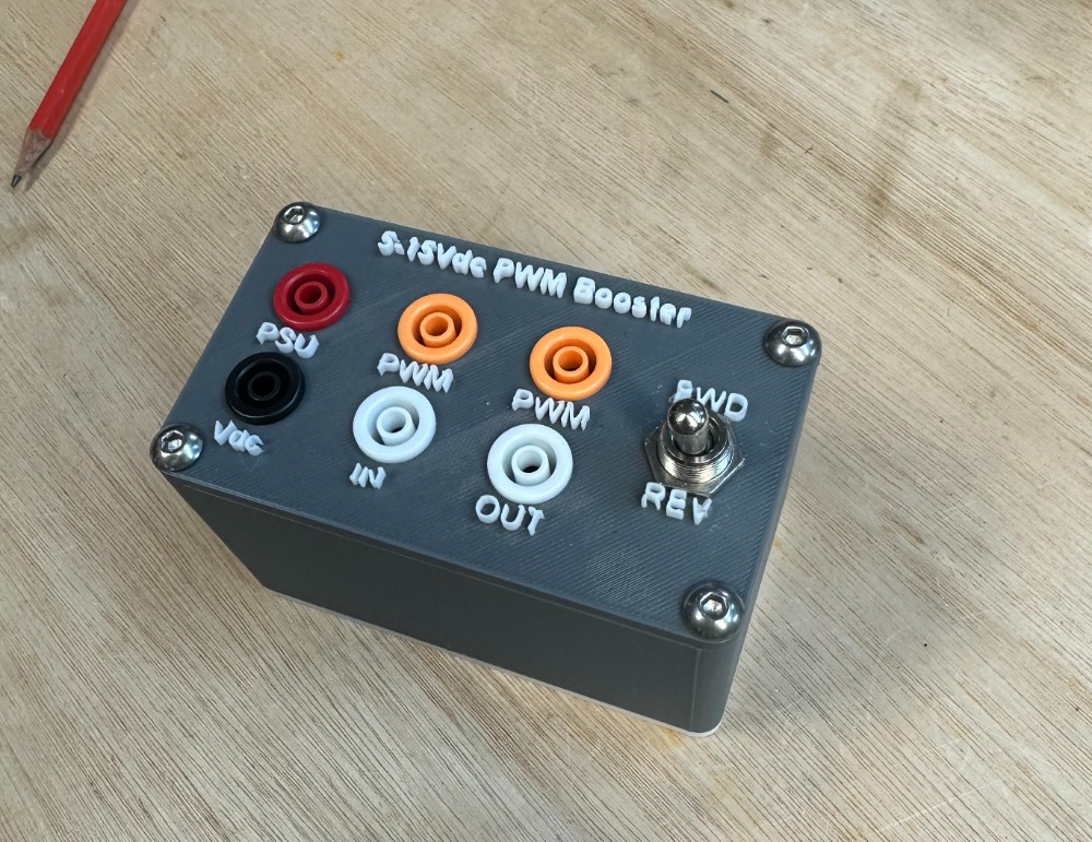 PWM signal booster