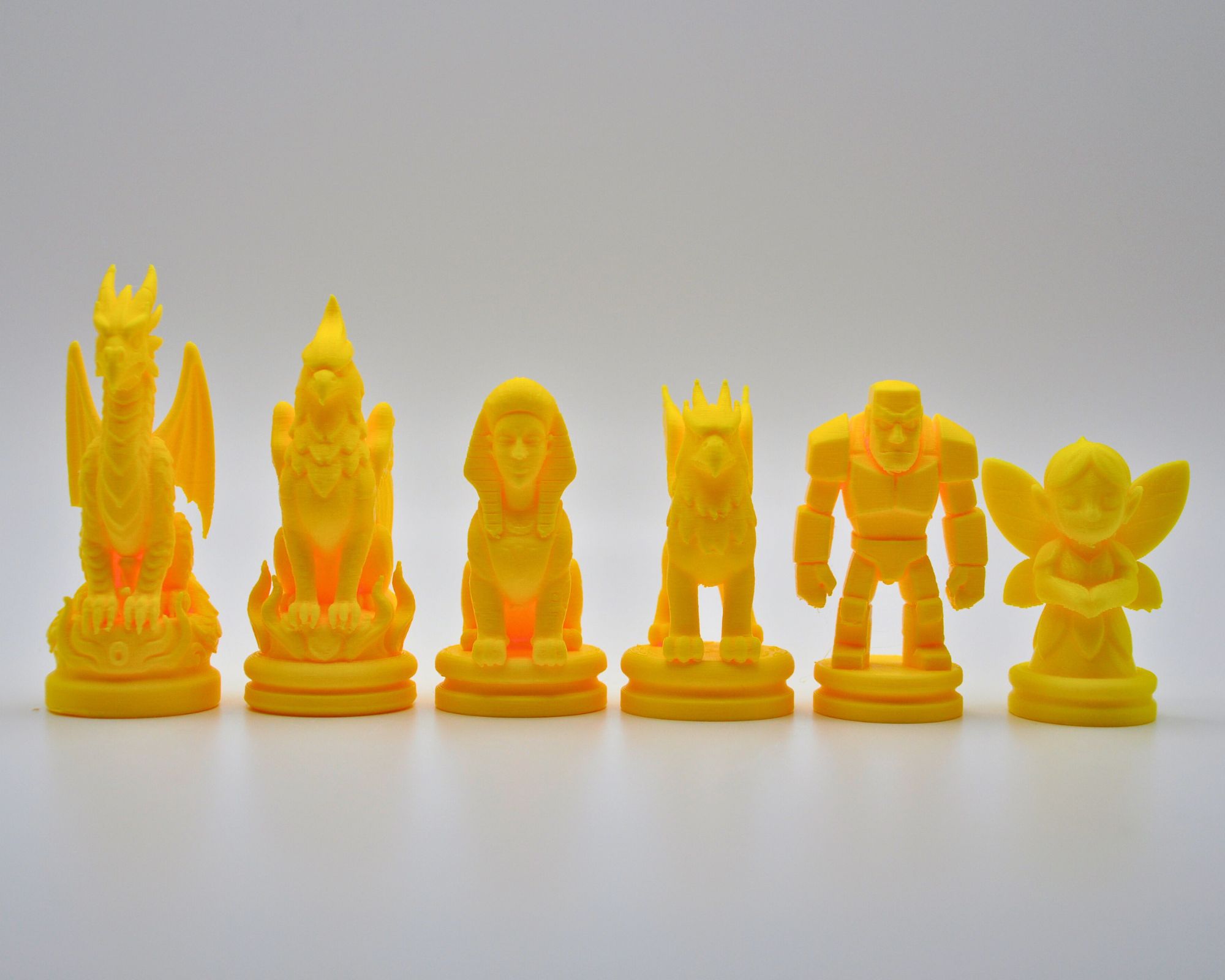 Mythical Creatures Chess Set