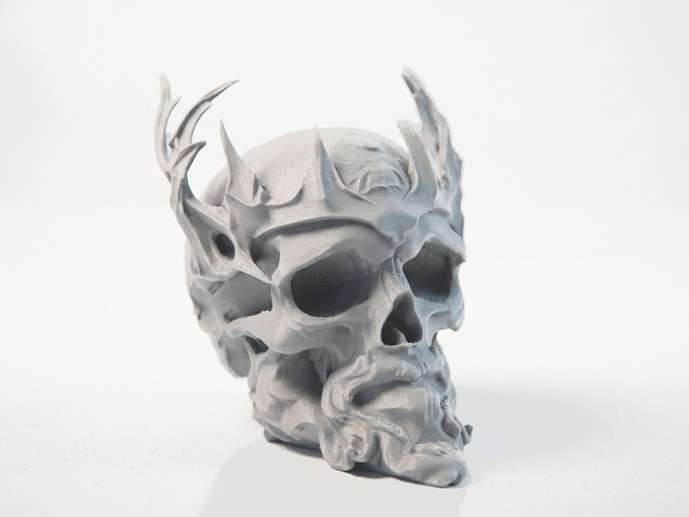 Zeus Skull Mythological Sculpture 3D Printable