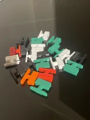 Aluminum Profile Cable Management Clips