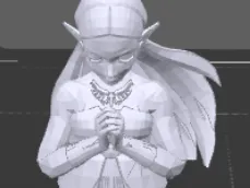 Zelda bust BOTW