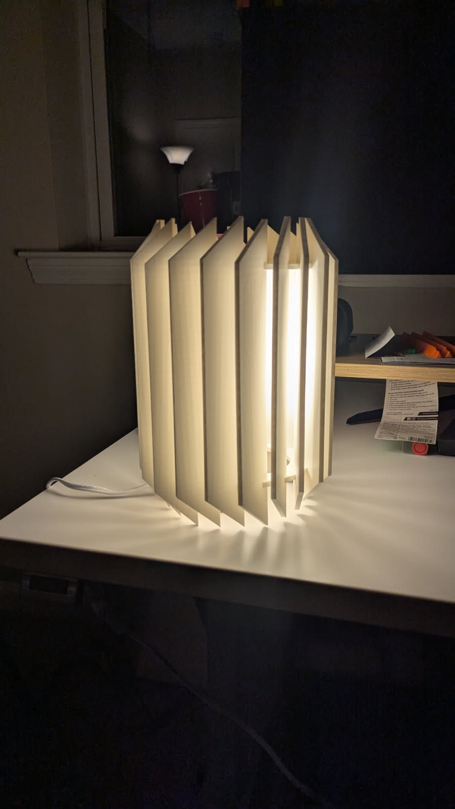Fin Light Lamp