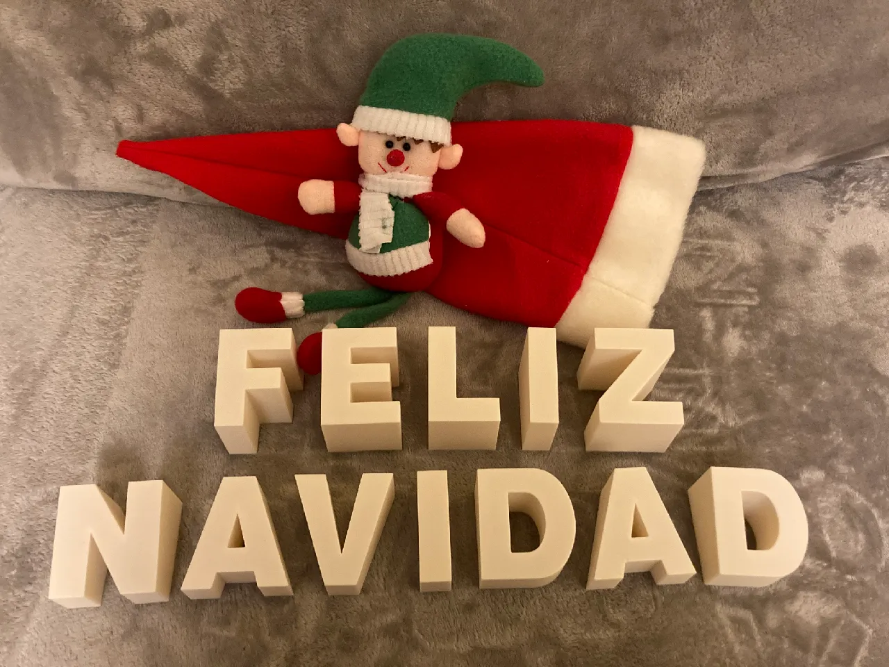 Letras Feliz Navidad by Almasu | Download free STL model | Printables.com, image size:1280x960