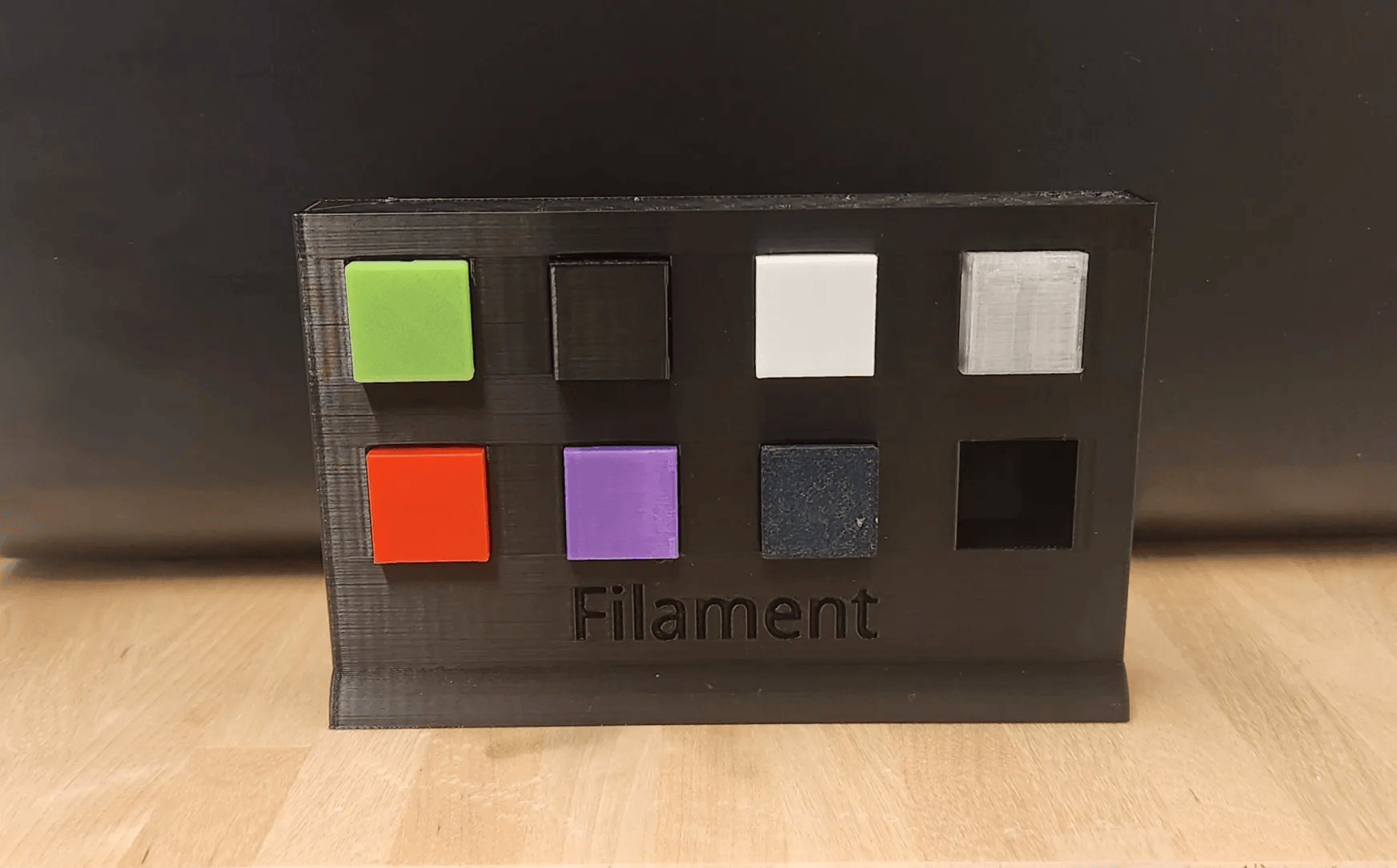 Filament Cube Display