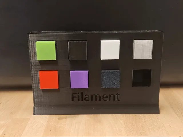 Filament Cube Display