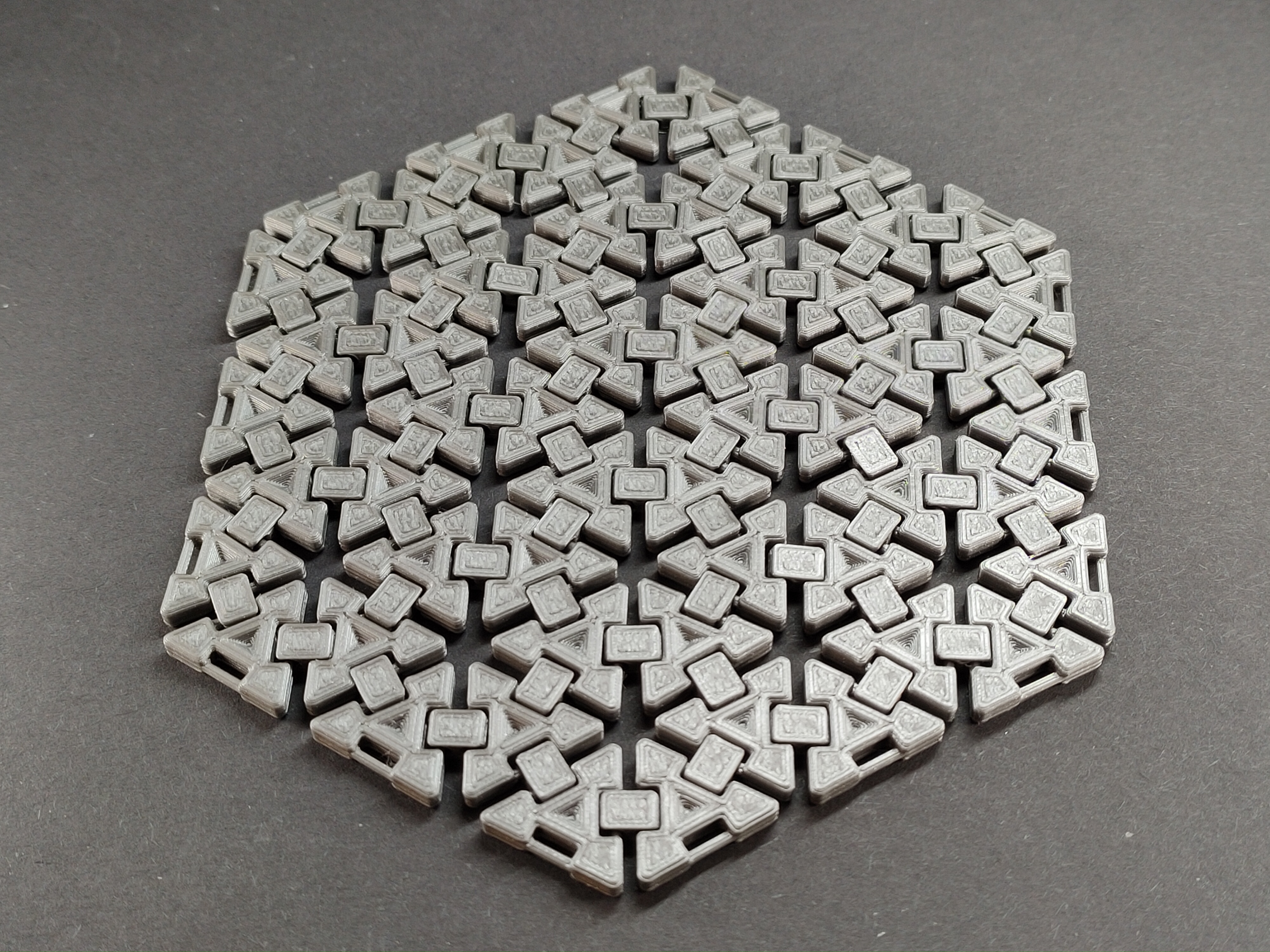 Miniatura 2 do modelo 3D Triangle flexit Fabric