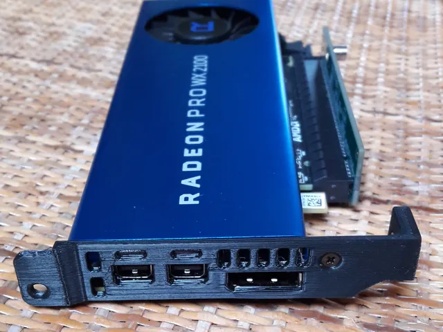 Lenovo m720q bracket Radeon Pro WX