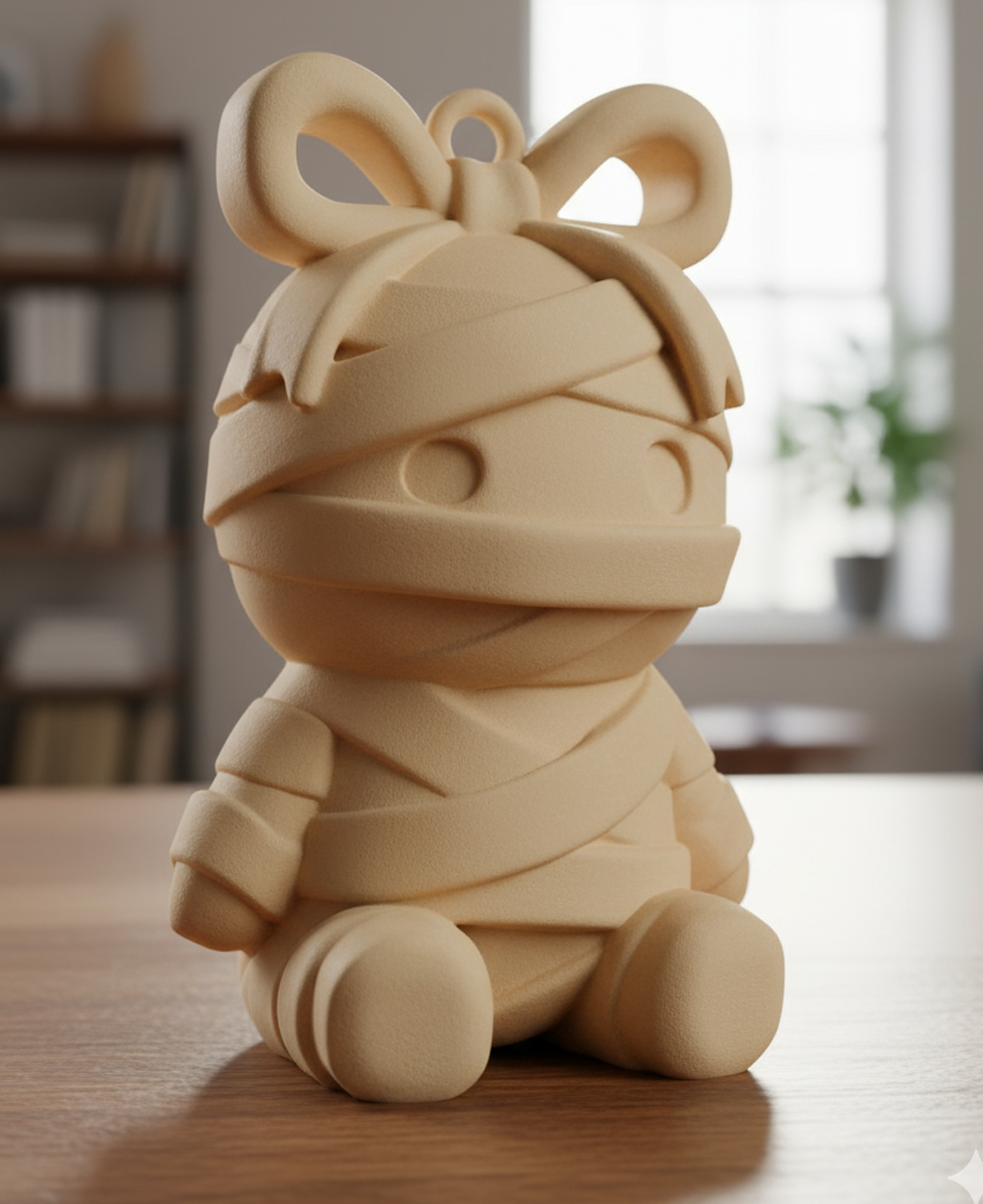 Cute Chibi Mummy Figure | Adorable Desk Toy