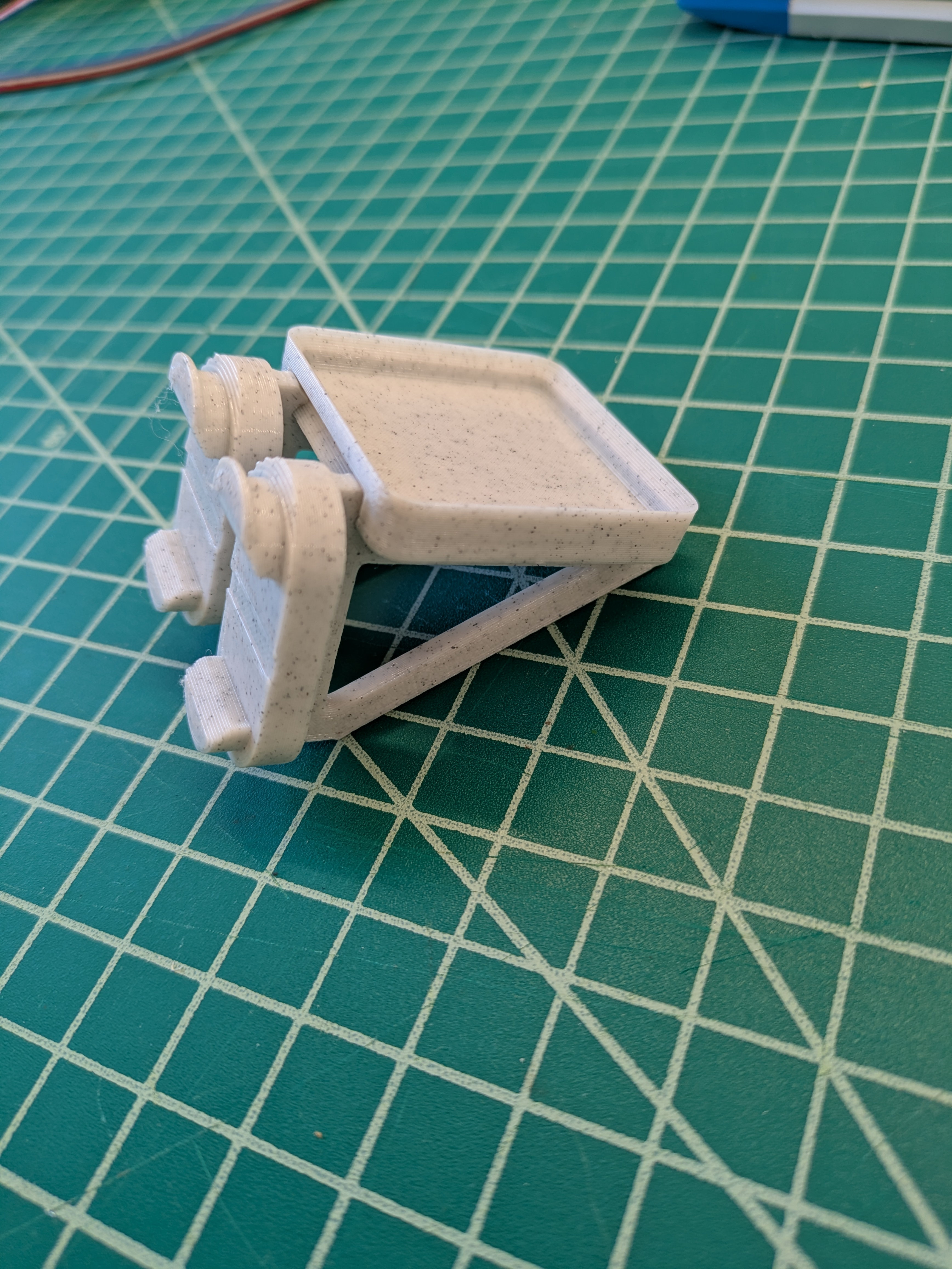 Qube Gridfinity Tray Mount — miniatura 3