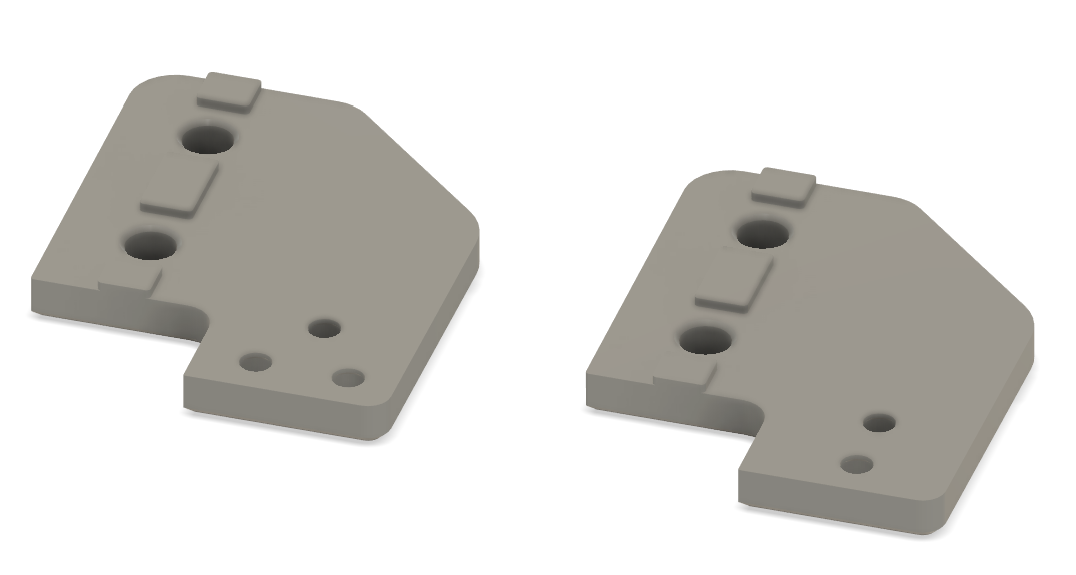 Voron 2.4 Horizontal Z Axis Cable Chain Mod - Low profile