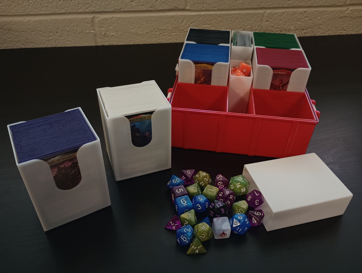 Miniatura 4 do modelo 3D Modular Deck Box