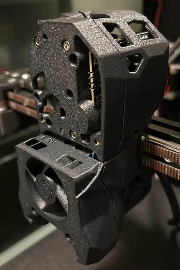 Large Gear Clockwork PCB Vented Door