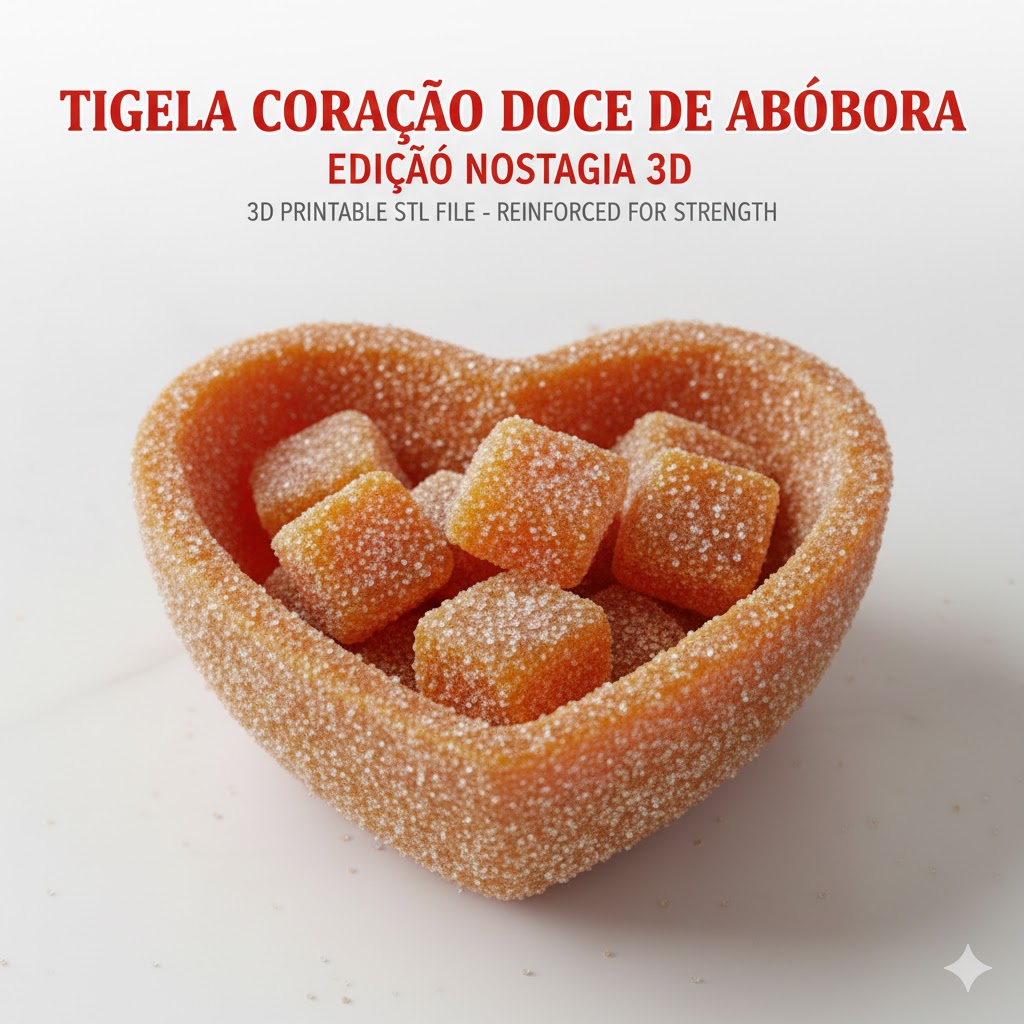 TIGELA CORAÇÃO – DOCE DE ABÓBORA
