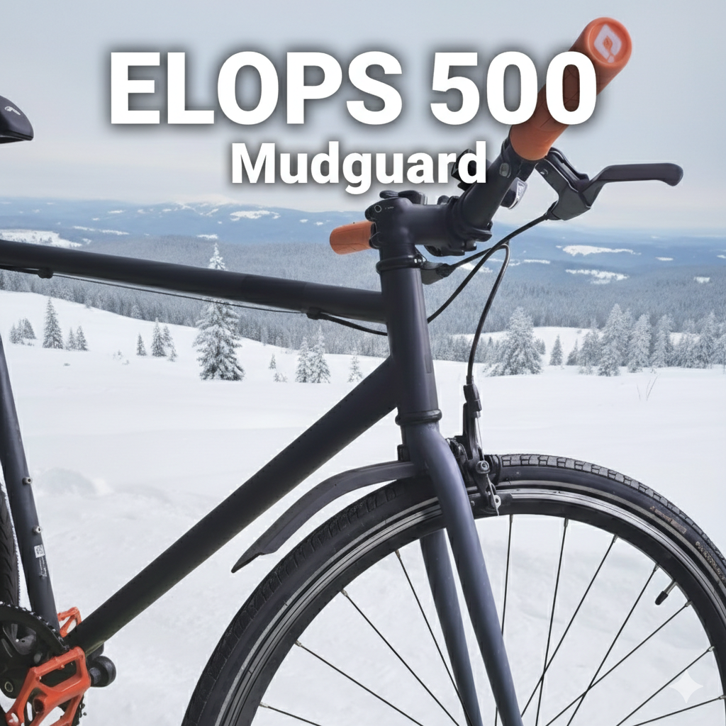 Btwin Elops 500 Bike Mudguard Front