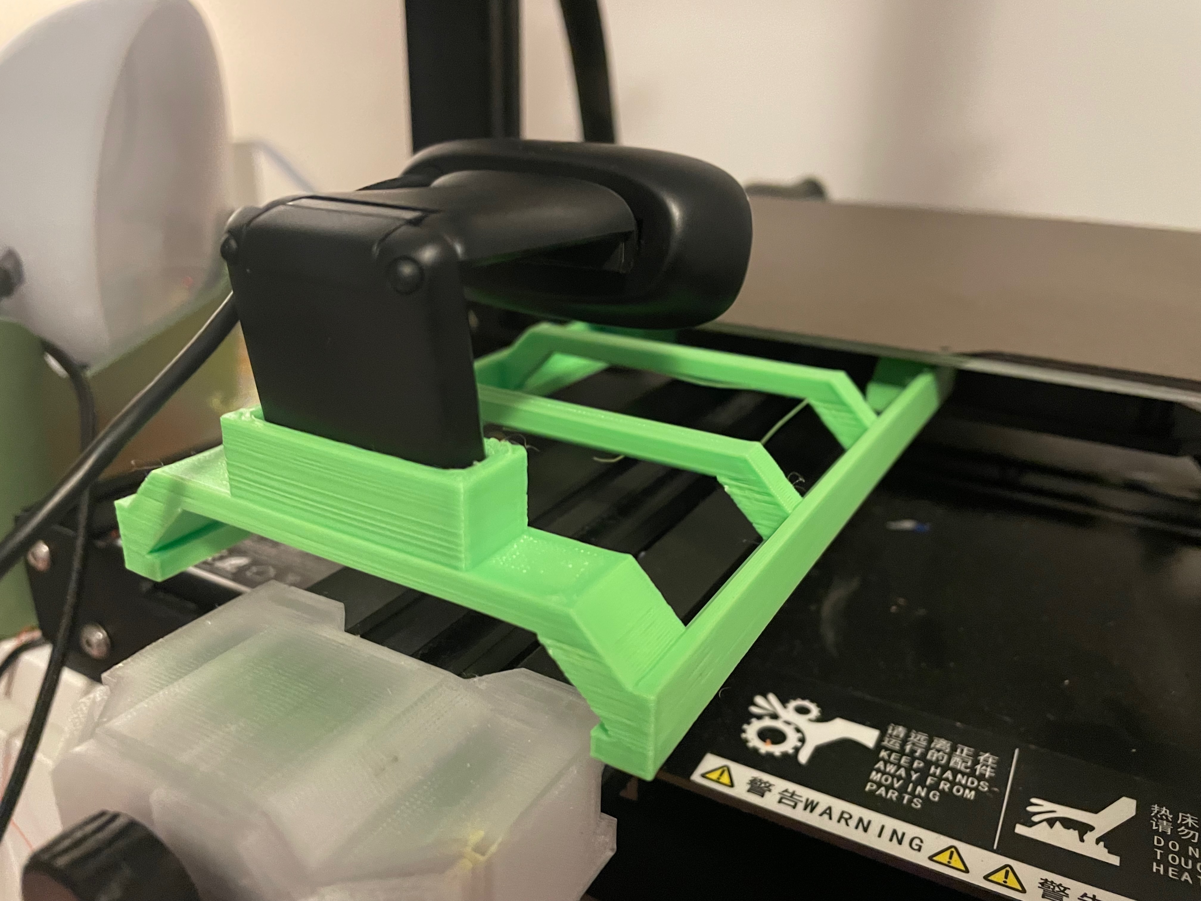 Creality CR-6 SE Bed Mount for Logitech C270