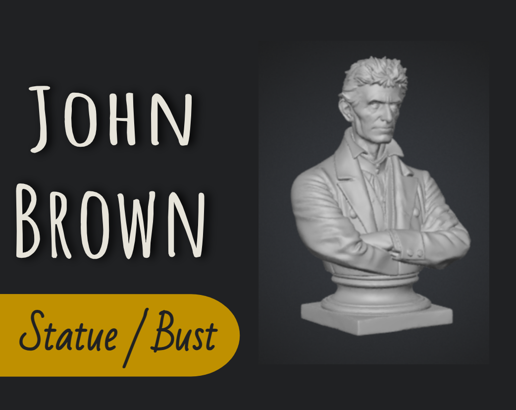 John Brown Statue Bust