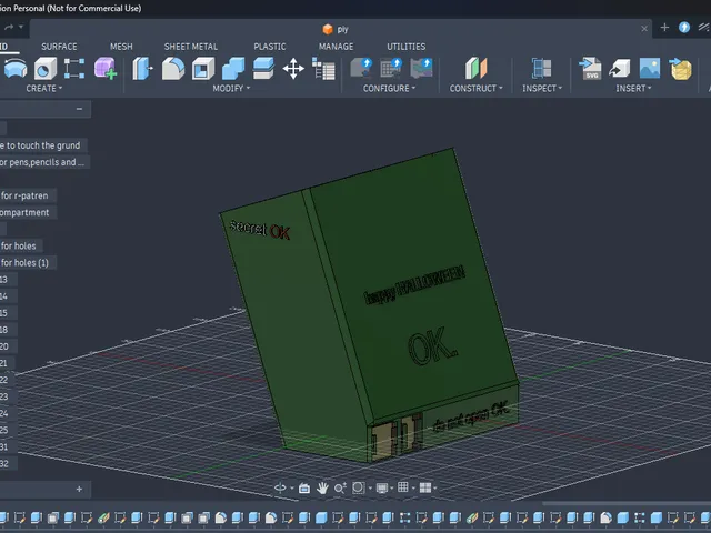 Made a pen , pencils holder