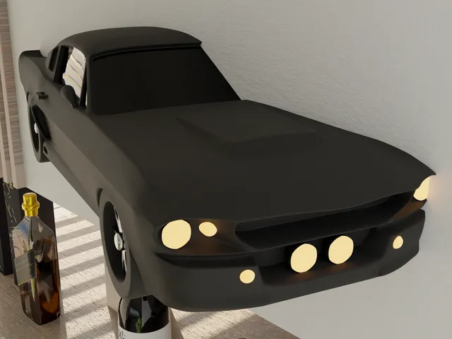Mustang Shelby GT500 Wall-mounted
