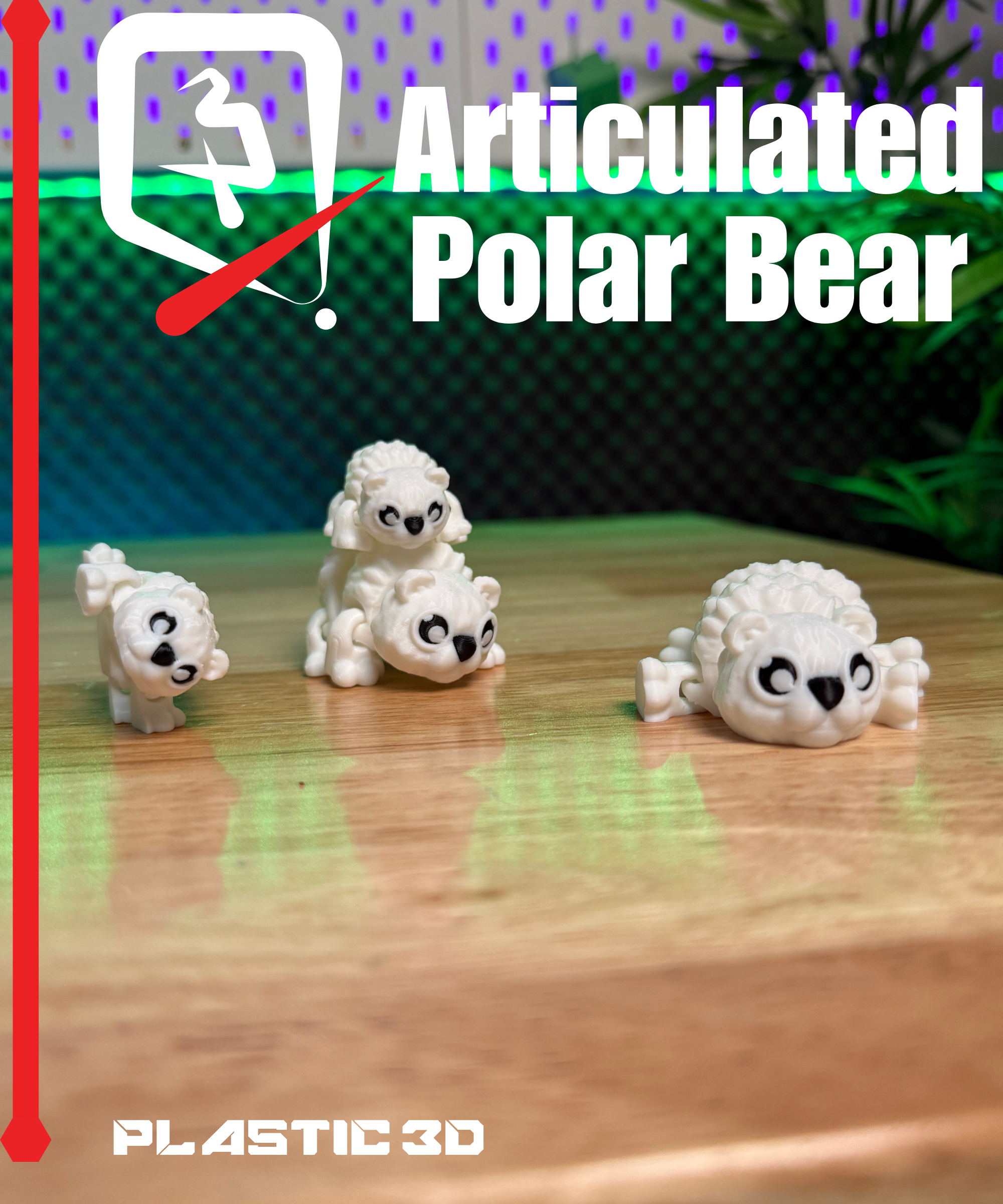 Articulated Polar Bear