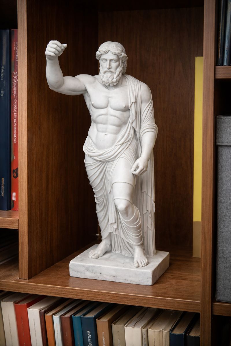 Greek statue of Zeus