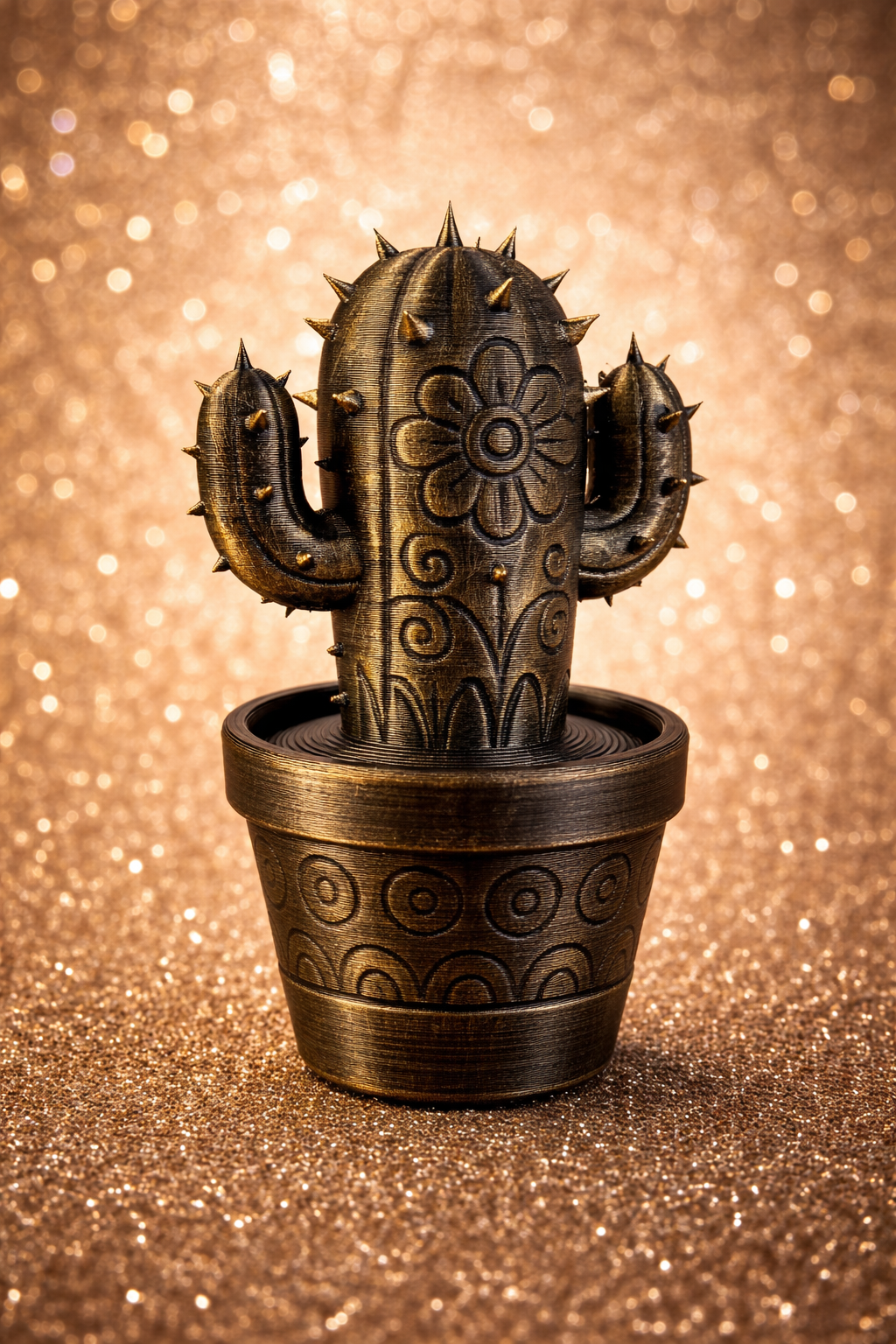 Decorative Cactus 3D model by Roberto Gallocchio