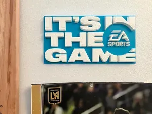 EA Sports It's In The Game Sign