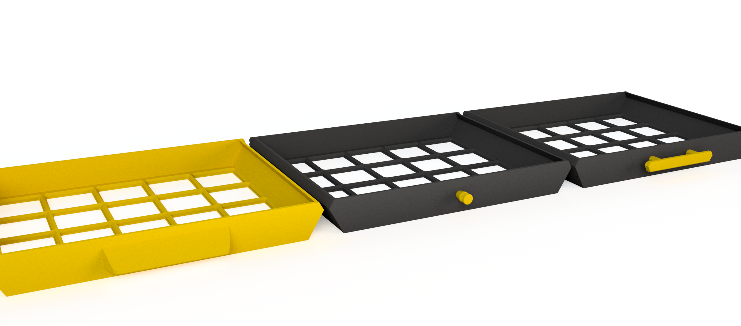 Miniatura 2 do modelo 3D Under Desk Drawer - Gridfinity