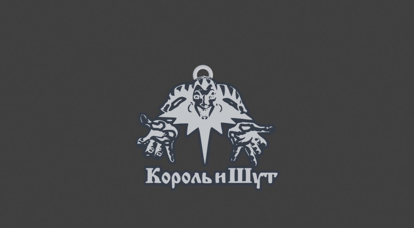 King and Jester 3D Printing Icon (КиШ)