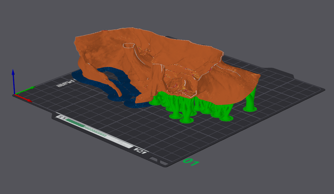 Miniatura 3 do modelo 3D Aquarium cave 2