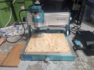 Two-Part Genmitsu 3030 PROVer MAX Spoilboard, 3D Printable