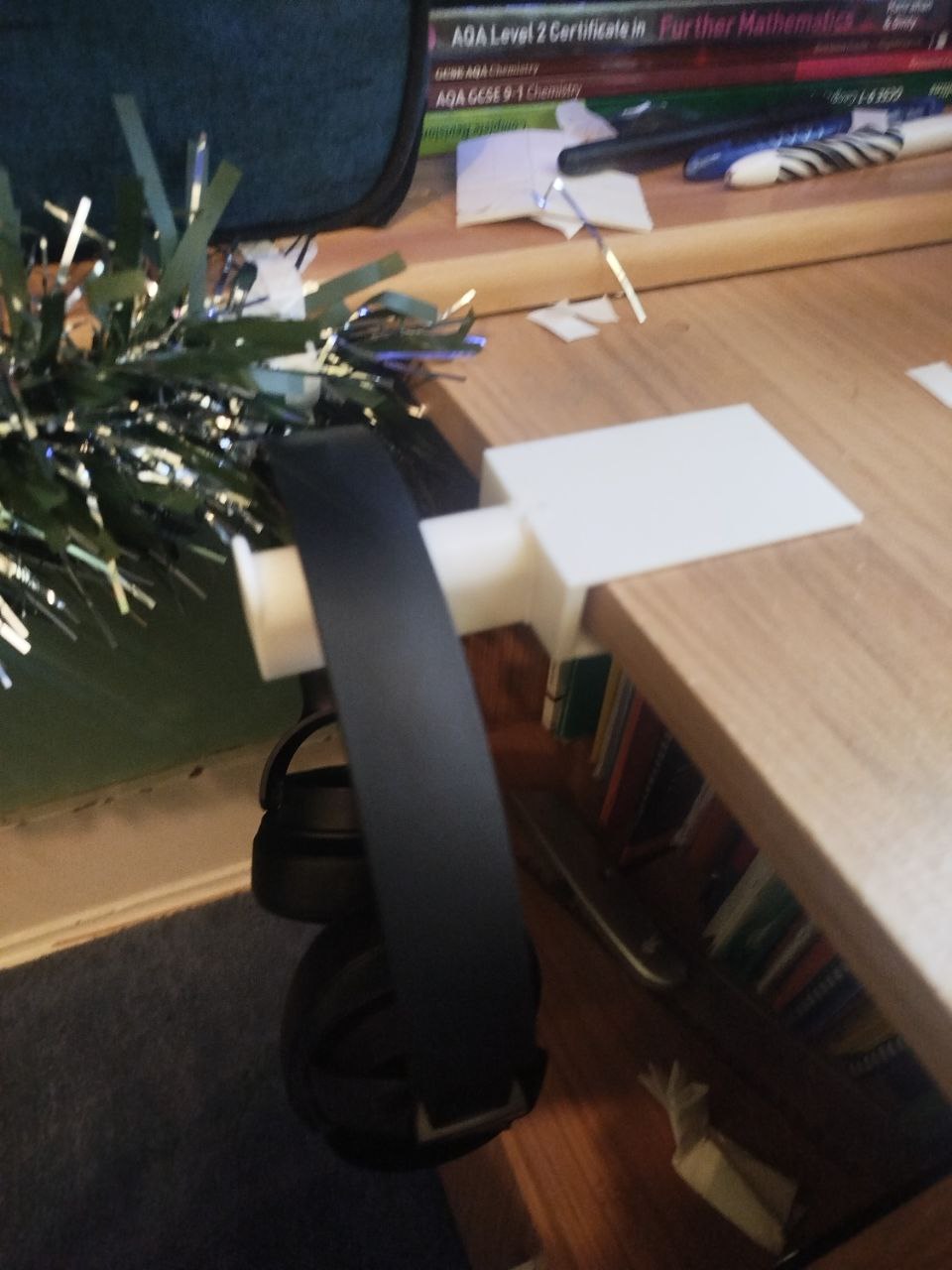 Clamp on Headphone stand
