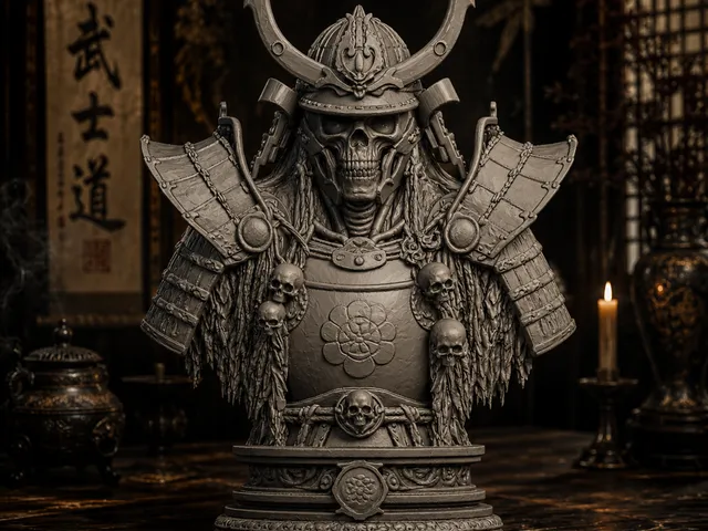 Undead Samurai Bust