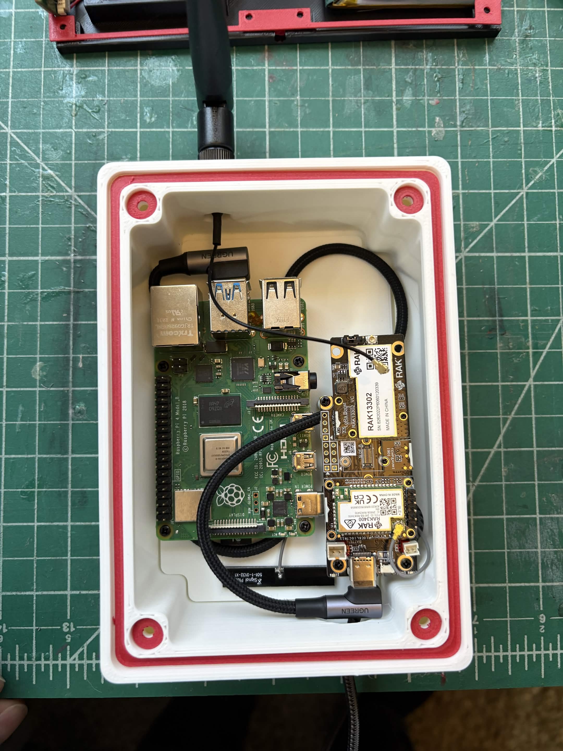 WisMesh 1W Booster Starter Kit and Raspberry Pi Tray
