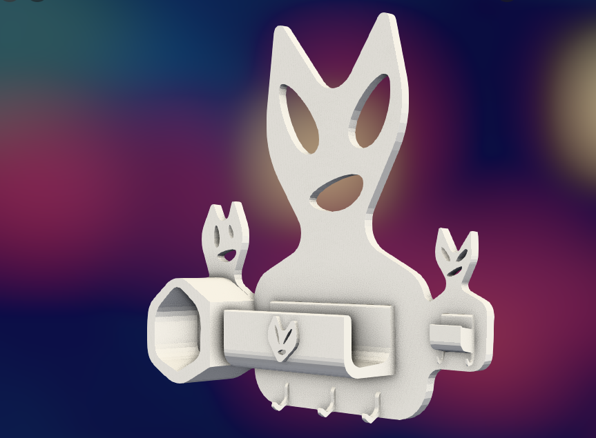Hollow Knight Coat Holder with a truck load of  features ?