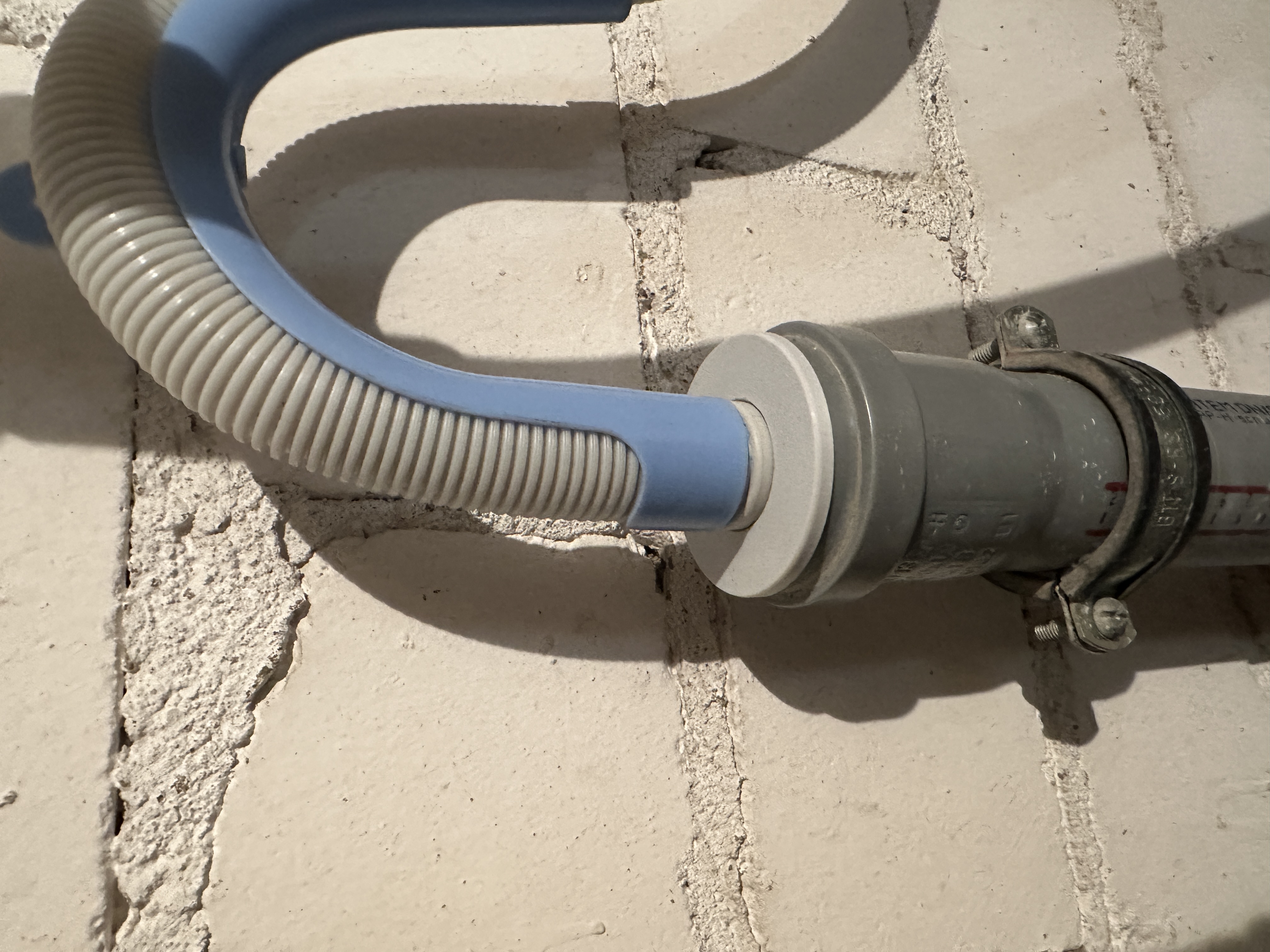 Adapterstopfen Waschmaschinenabwasserschlauch auf DN 50 Rohr