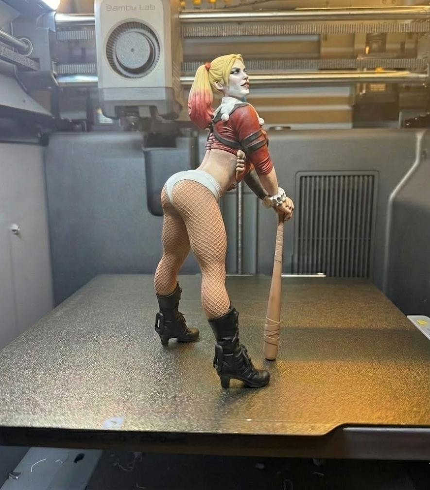 Harley Quinn with Bat