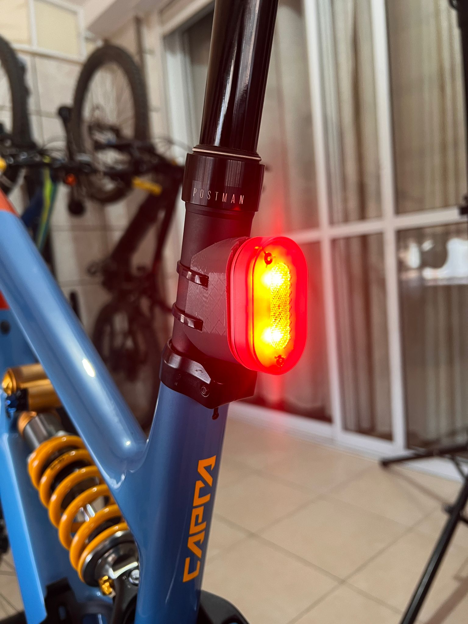 Decathlon SL510 Bike Light to Seat Post Mount Adapter