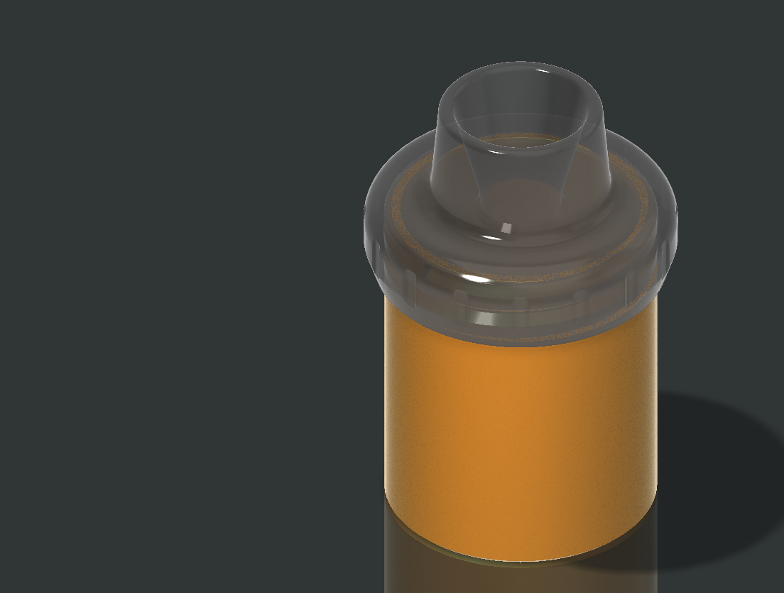 Miniatura 5 do modelo 3D Grease container approx. 50ml