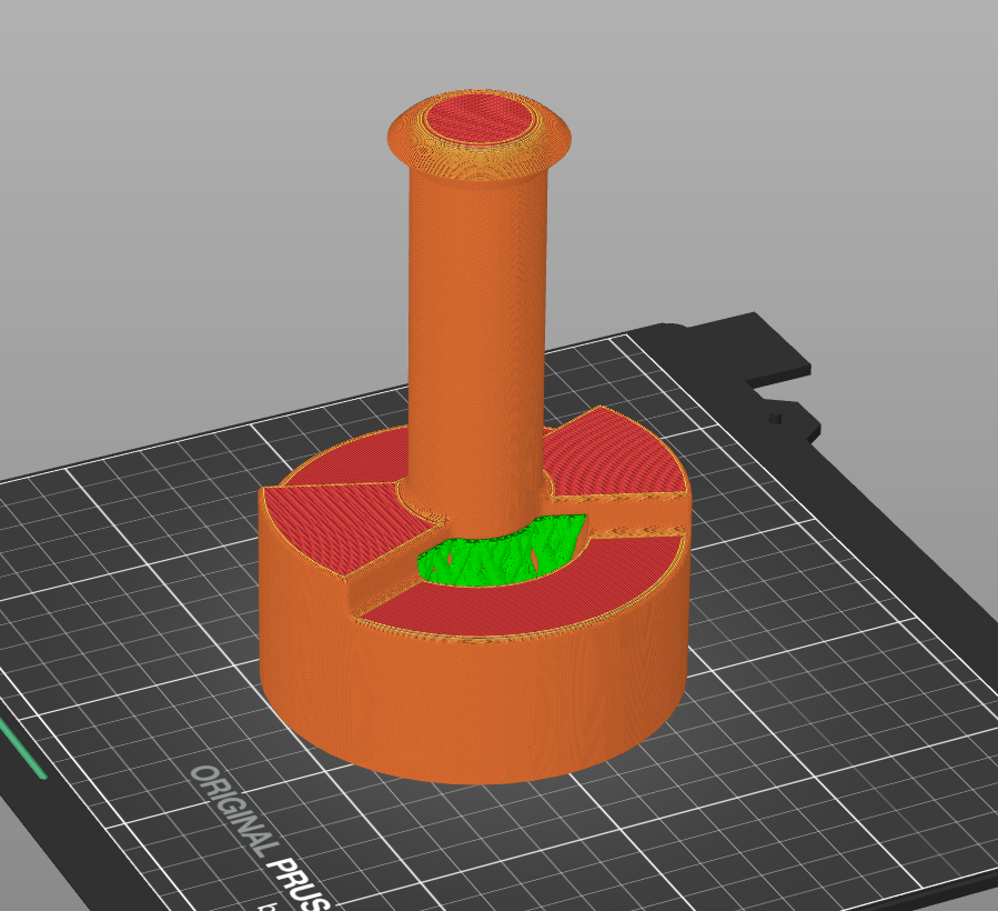 Standard Size Spool Adapter - fits MakerBot Replicator 5th gen and Replicator+.