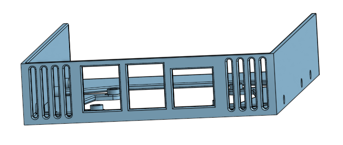 Raspberry Pi 4 Bracket for 3.5" Drive Bay or Universal Card Reader Slot