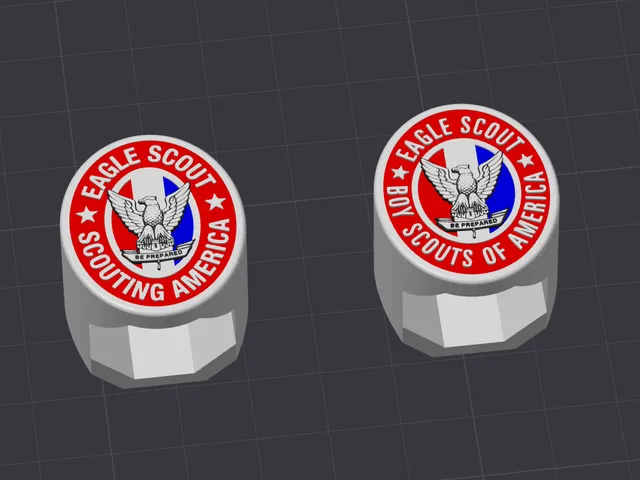 Scout Woggle Kneckerchief Slide - Eagle Scout