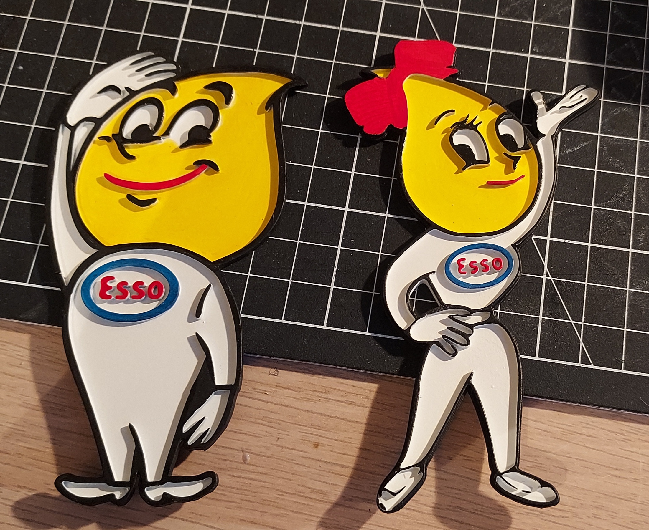 Esso vintage Mascot