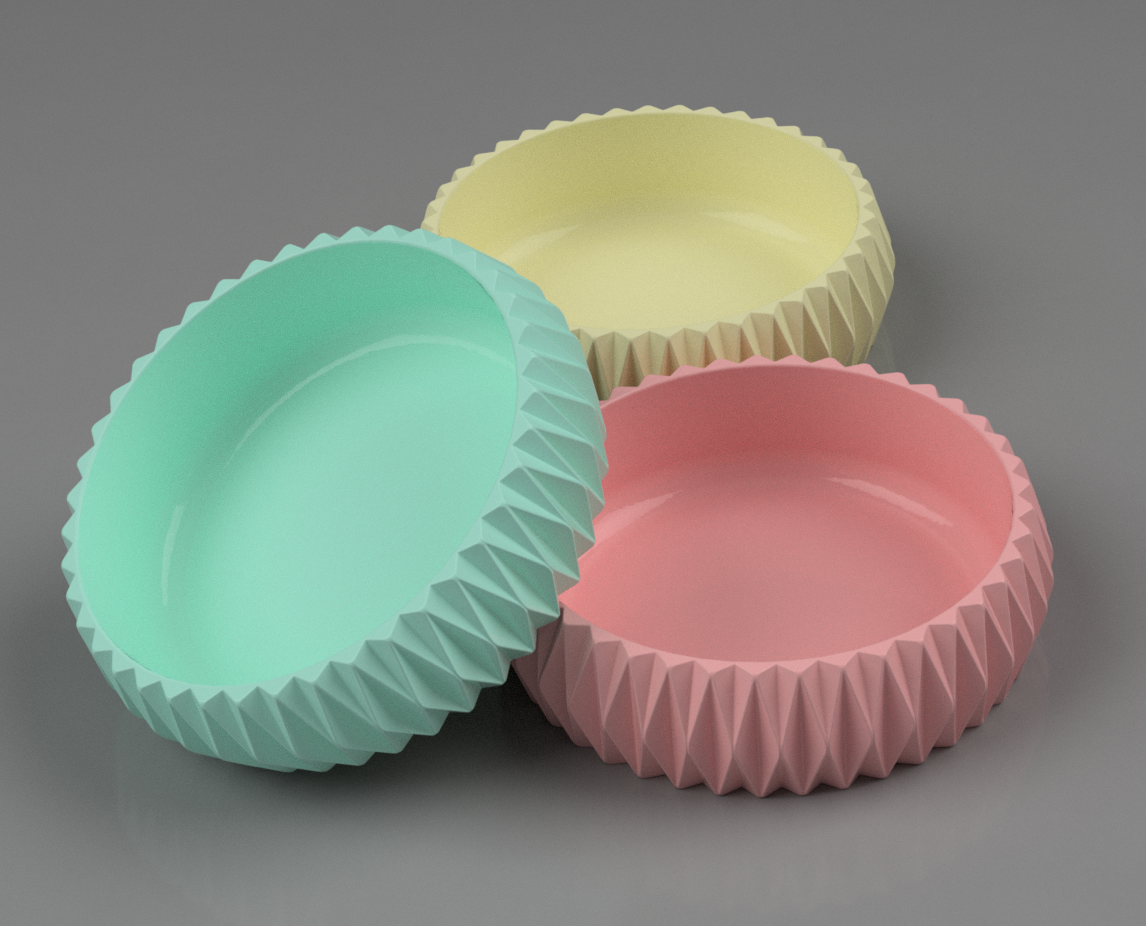 Faceted Bowl